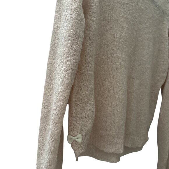 Round Neck Knitted Sweater - Picture 2 of 2